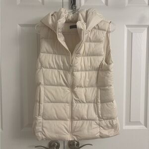 Cream Puffer Vest